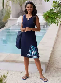 Feel Good летнее платье "летнее платье", синий