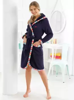 Feel Good женский халат, синий