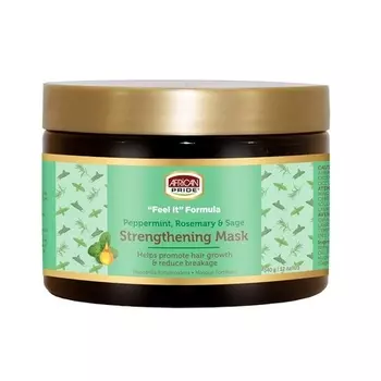 Feel It Formula Укрепляющая маска для волос с мятой, розмарином и шалфеем, 12 унций African Pride