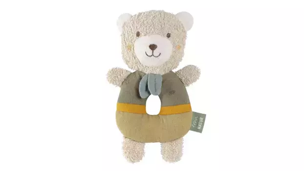 Fehn Игрушечный мишка с захватом за кольцо FehnNATUR