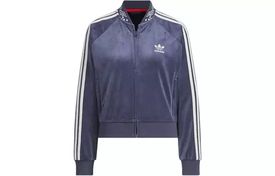 FEIFEI RUAN CO-BRANDED MODEL Куртка женская темно-синяя Adidas Originals