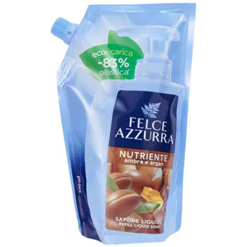 Felce Azzurra Ambra&Argan запас жидкого мыла, 500 мл