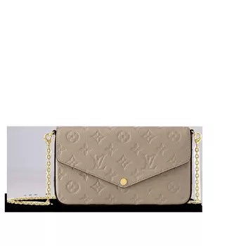 Фелиси Пошетт Louis Vuitton, серый