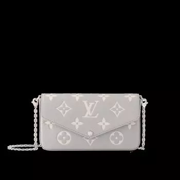 Фелиси Пошетт Louis Vuitton, серый