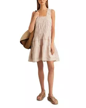 Фелисити Мини-платье REISS, коричневый/бежевый