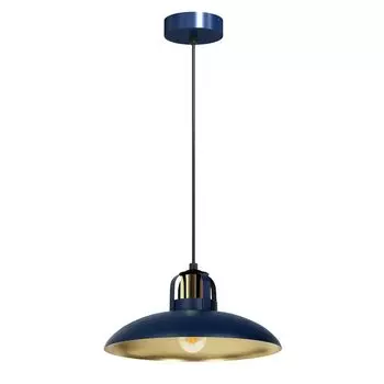 Felix Navy Blue/Gold 1Xe27 подвесной светильник потолочный светильник потолочный светильник подвесной светильник Milagro