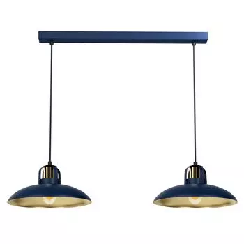 Felix Navy Blue/Gold 2Xe27 подвесной светильник потолочный светильник потолочный светильник подвесной светильник Milagro