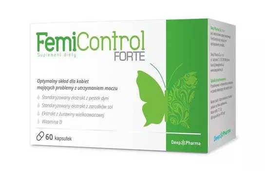 Фемиконтроль Форте, Добавка , 60 капсул Deep Pharma