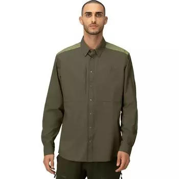 Фемунд легкая рубашка Norrona, зеленый