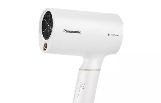 Фен 1800W с отрицательными ионами NANOYI для ухода за волосами, белый Panasonic, White