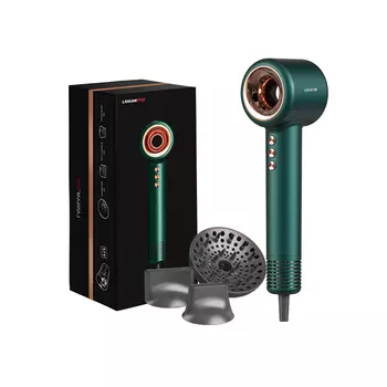 Фен для волос 1400W Домашний Стилист LS-6001 Lansam, Green