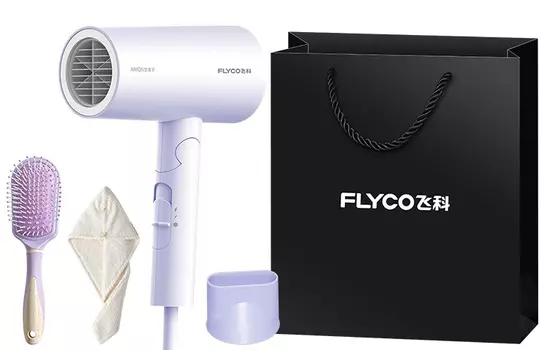 Фен для волос 1800W с горячим и холодным воздухом FH6277 Flyco, Protective Flyer Set