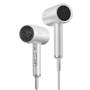 Фен для волос Aux, Pearl white - negative ion version
