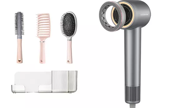 Фен для волос Cooshark, Silver