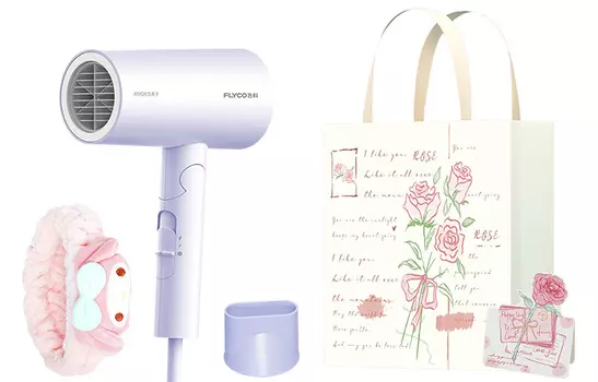 Фен для волос Flyco, FH6277 Everyday Valentine's Day Gift Bag Set