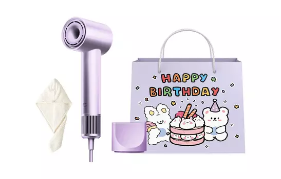 Фен для волос Mi, Clear Skies Purple Luxury Birthday Gift Box for Girlfriend