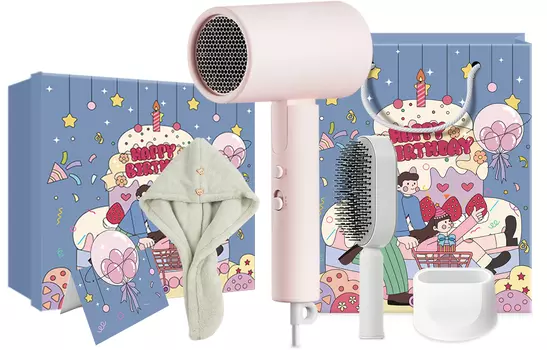 Фен для волос Mi, H101 Pink Birthday Exclusive Box