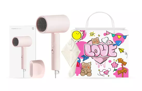 Фен для волос Mi, H101 Powder Sweet Goddess Gift