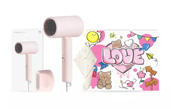 Фен для волос Mi, H101 Powder Sweet and Lovely Gift Box