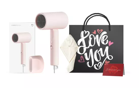 Фен для волос Mi, H101 Powder Sweet Love Gift