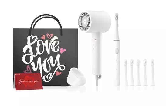Фен для волос Mi, H300 Sweet Lover Personal Care Gift