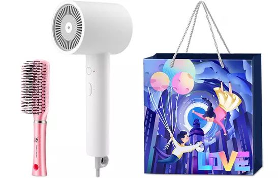 Фен для волос Mi, H300 with styling comb + Tanabata gift bag