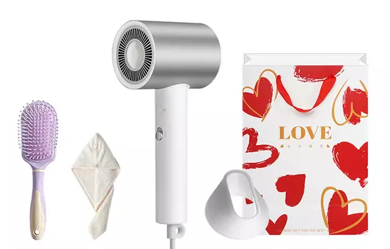 Фен для волос Mi, H500 (including Valentine's Day gift bag + airbag comb + hair dryer cap)