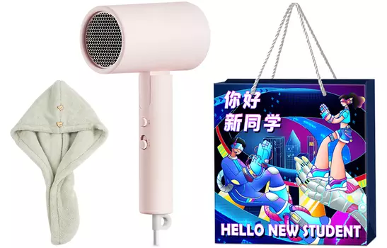 Фен для волос Mi, Powder with dry hair cap + goodie bag