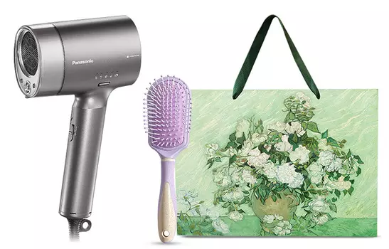 Фен для волос Panasonic, New 9 Series grey gift bag