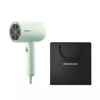 Фен для волос Poree, PH1622 Emerald Green+Care Gift Bag