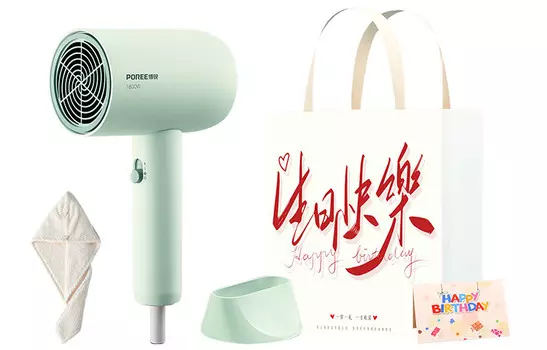 Фен для волос Poree, PH1622 Everyday Birthday Gift Bag Set