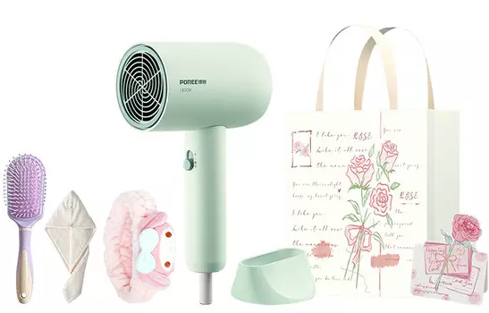 Фен для волос Poree, PH1622 Premium Valentine's Day Gift Bag Set