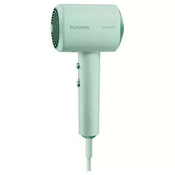 Фен для волос с отрицательными ионами Multiplier Hair Care Flyco, FH6357 fresh green