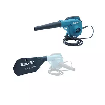 Фен строительный Makita UB1103 + пылесборник, 600W