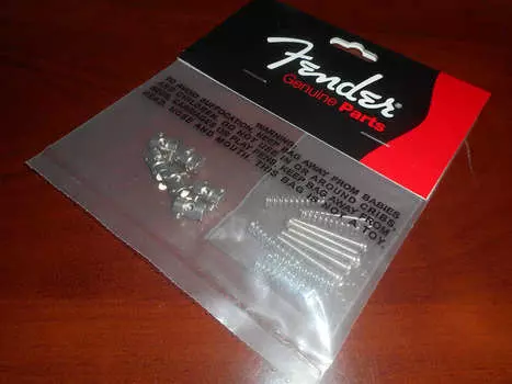 Fender 001-2297-049 Седла American Vintage Telecaster Custom с резьбой для бриджа (6) 001-2297-049 American Vintage Telecaster Custom Threaded Bridge Saddles (6)