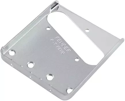 Fender 005-4162-049 American Vintage 3-Saddle Telecaster Bridge Plate 2010s - Chrome