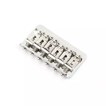 Fender 0060068000 6-седельный хардтейл классический стандартный бридж в сборе хром