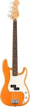 Fender 0149803582 Player Precision Bass, накладка на гриф Pau Ferro - оранжевый капри
