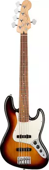 Fender 0149953500 Player Jazz Bass V, накладка на гриф Pau Ferro - 3 цвета Sunburst