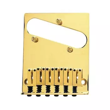 Fender 6-Saddle American Series Telecaster Bridge Assembly Gold 0990807200