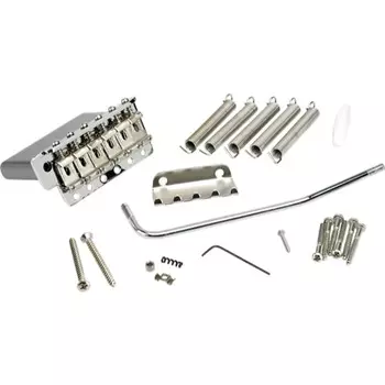 Fender 6-Saddle American Vintage Series Stratocaster Guitar Tremolo Assembly, Chrome 0992049000