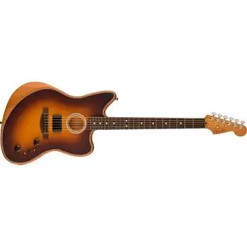 Fender Acoustasonic Player Jazzmaster Guitar Палисандр Гриф 2 цвета Sunburst 0972233103