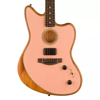Fender Acoustasonic Player Jazzmaster - Shell Pink
