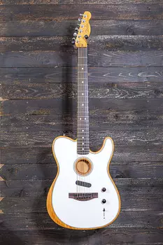 Fender, Acoustasonic Player Tele Arctic White B-stock ACOUSTASONIC PLAYER TELECASTER