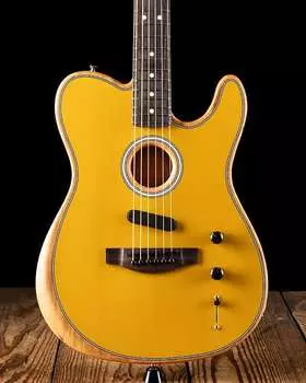 Гитара Fender Acoustasonic Player Telecaster, масляный блонд