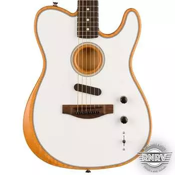 Fender Acoustasonic Player Telecaster, накладка на гриф из палисандра, арктический белый