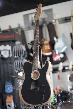 Fender Acoustasonic Telecaster 2022 Матовый черный