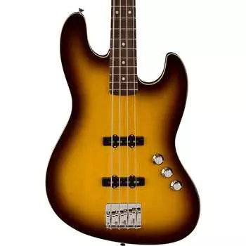 Fender Aerodyne Special Jazz Bass, Chocolate Burst. Накладка на гриф из палисандра