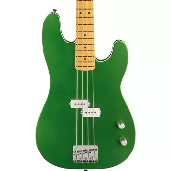 Fender Aerodyne Special Precision Bass, кленовый гриф, цвет Speed Green Metallic