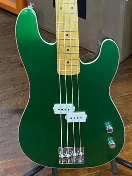 Fender Aerodyne Special Precision Bass Speed ​​Green MIJ #JFFH22000775 9 фунтов, 4,2 унции